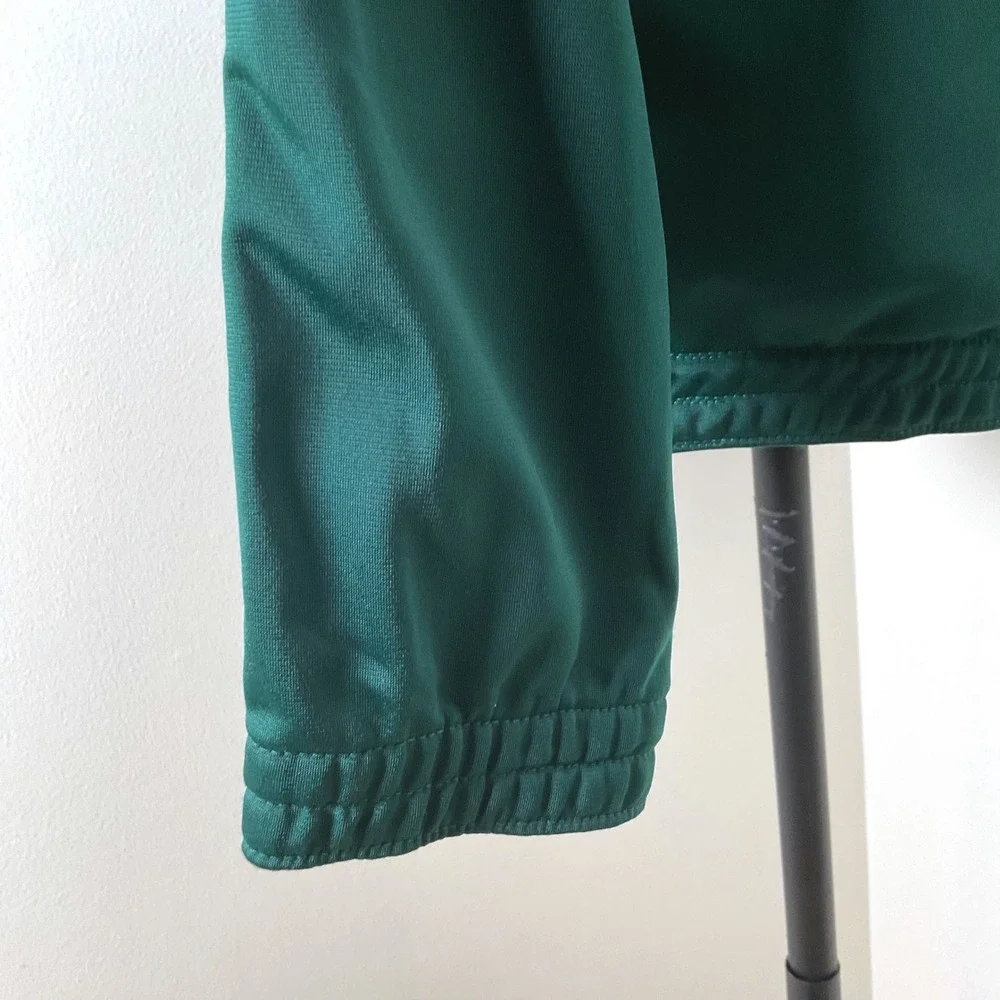 Reebok RI Vector Knit Track‎ Jacket Mens Medium Collegiate Green Full Zip